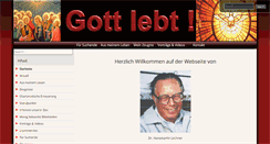 Desktop Screenshot of gott-lebt.de